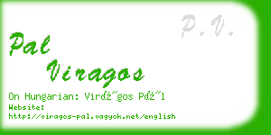 pal viragos business card